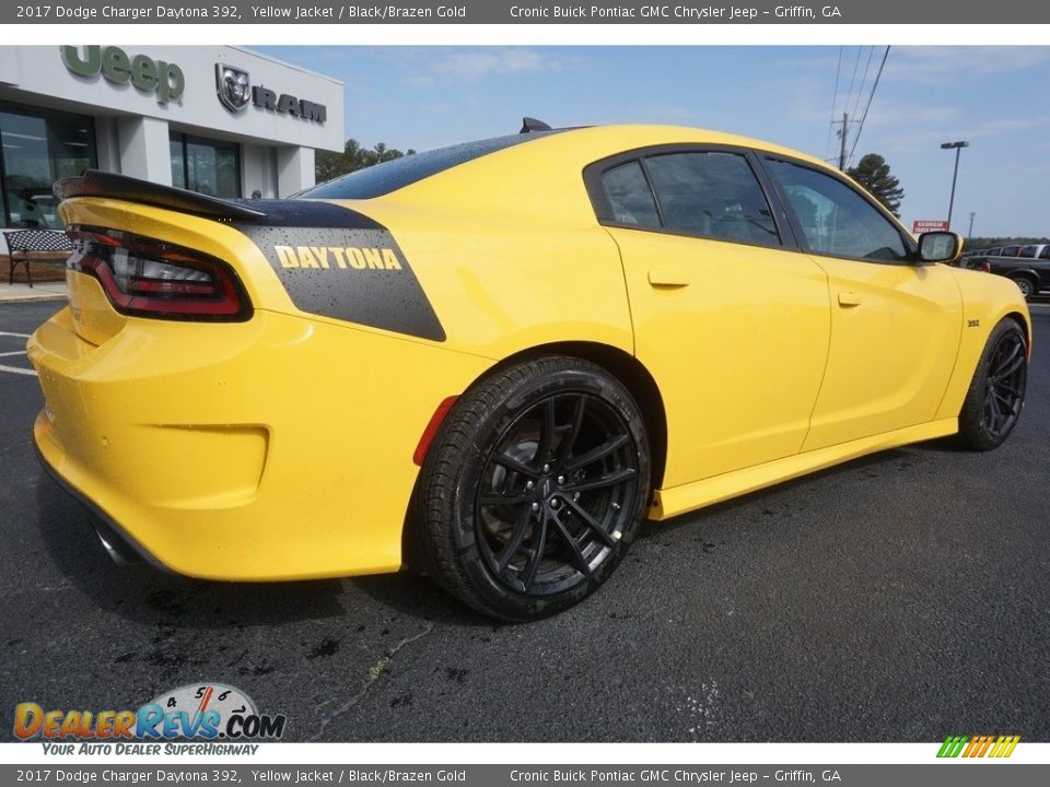 2017 Dodge Charger Daytona 392 Yellow Jacket / Black/Brazen Gold Photo #7