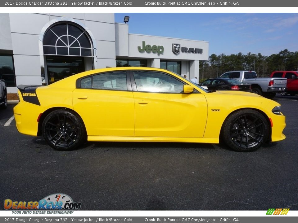 2017 Dodge Charger Daytona 392 Yellow Jacket / Black/Brazen Gold Photo #8
