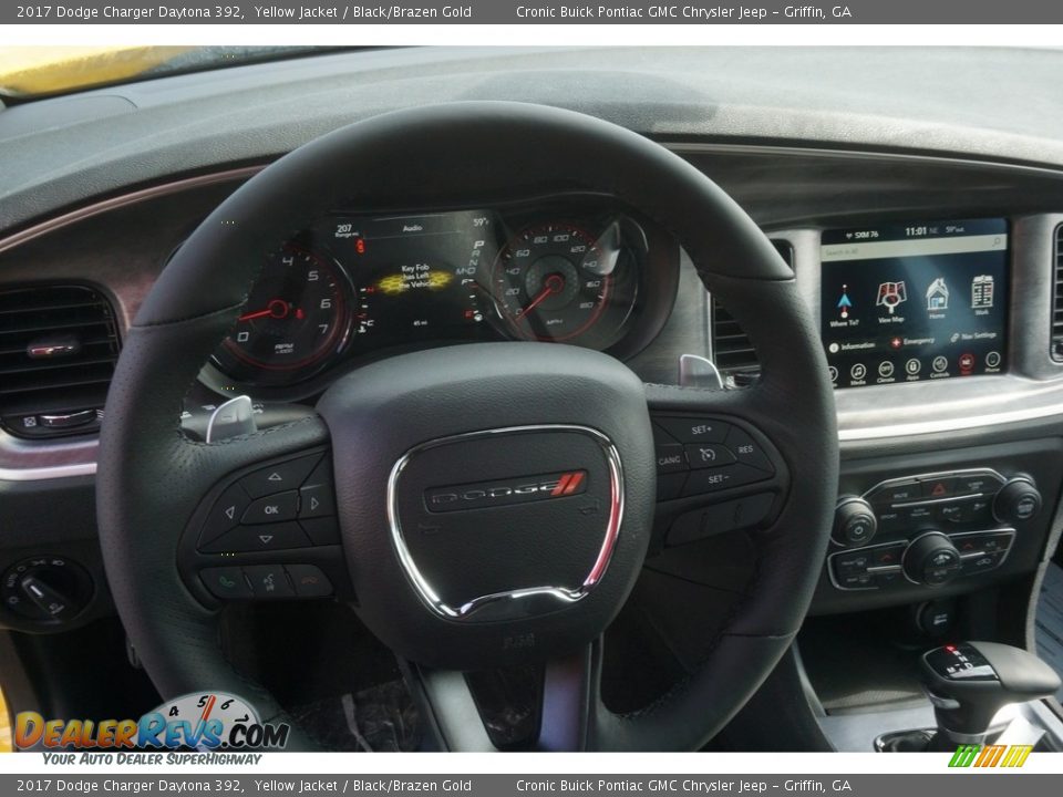 2017 Dodge Charger Daytona 392 Yellow Jacket / Black/Brazen Gold Photo #11