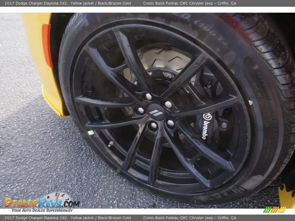 2017 Dodge Charger Daytona 392 Yellow Jacket / Black/Brazen Gold Photo #13