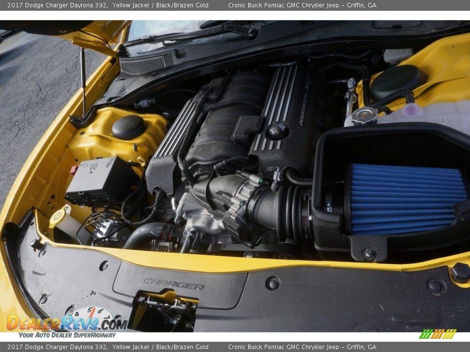 2017 Dodge Charger Daytona 392 Yellow Jacket / Black/Brazen Gold Photo #14