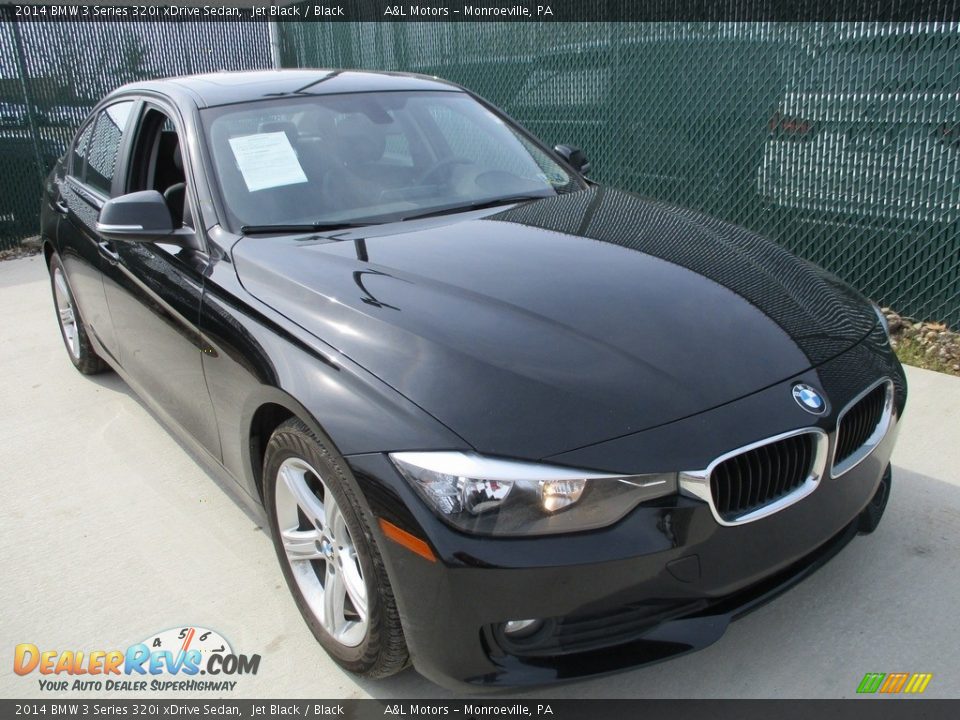 2014 BMW 3 Series 320i xDrive Sedan Jet Black / Black Photo #5