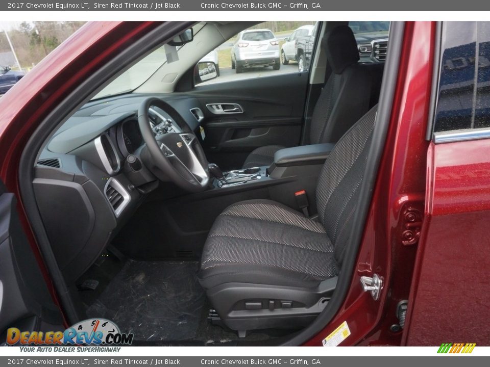 2017 Chevrolet Equinox LT Siren Red Tintcoat / Jet Black Photo #9