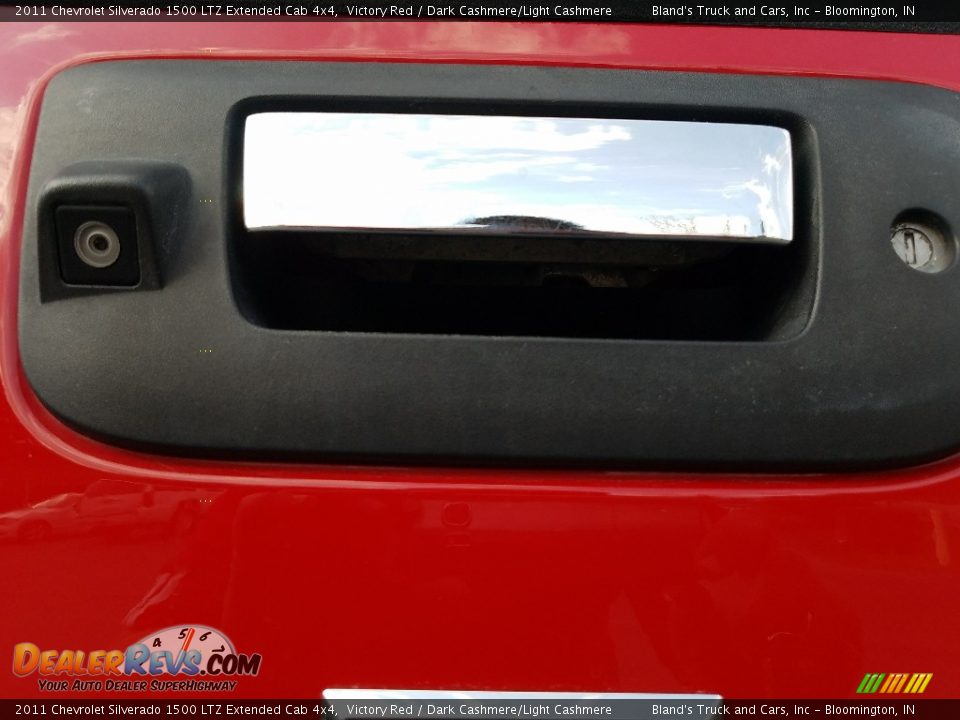 2011 Chevrolet Silverado 1500 LTZ Extended Cab 4x4 Victory Red / Dark Cashmere/Light Cashmere Photo #5