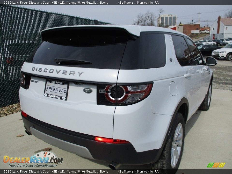 2016 Land Rover Discovery Sport HSE 4WD Yulong White Metallic / Ebony Photo #4