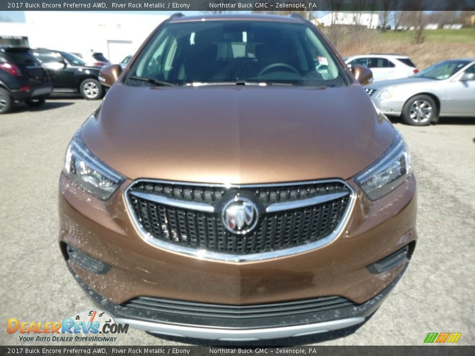 2017 Buick Encore Preferred AWD River Rock Metallic / Ebony Photo #2