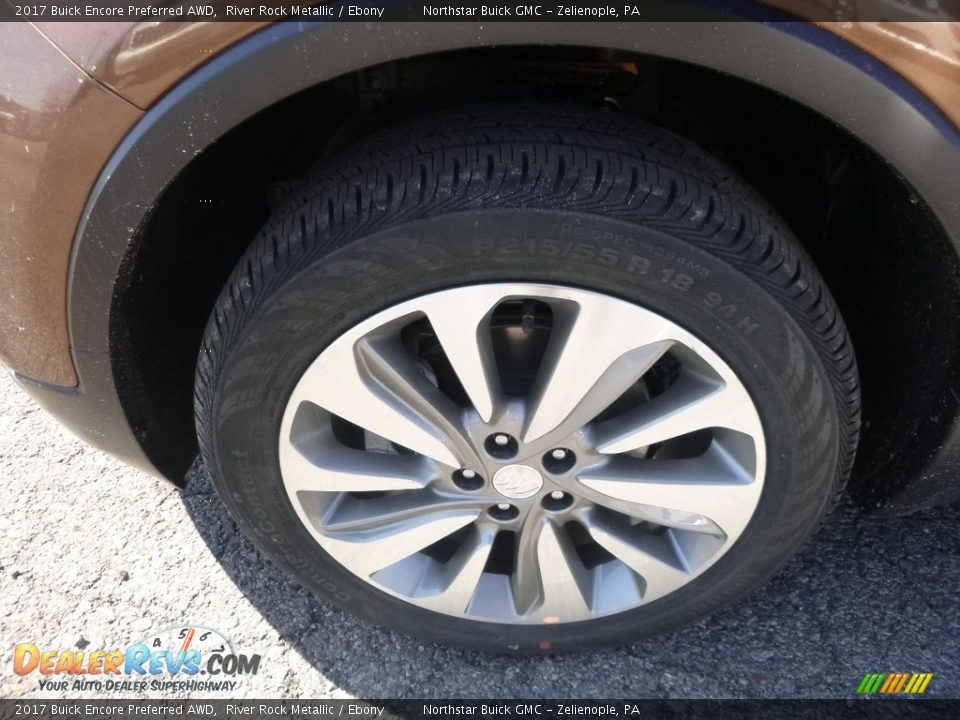 2017 Buick Encore Preferred AWD River Rock Metallic / Ebony Photo #10