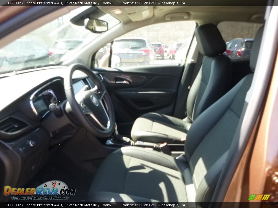 2017 Buick Encore Preferred AWD River Rock Metallic / Ebony Photo #11