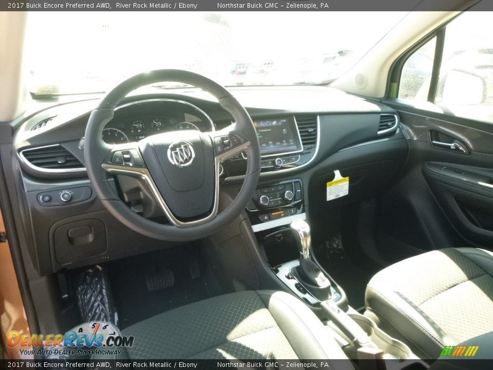 2017 Buick Encore Preferred AWD River Rock Metallic / Ebony Photo #13