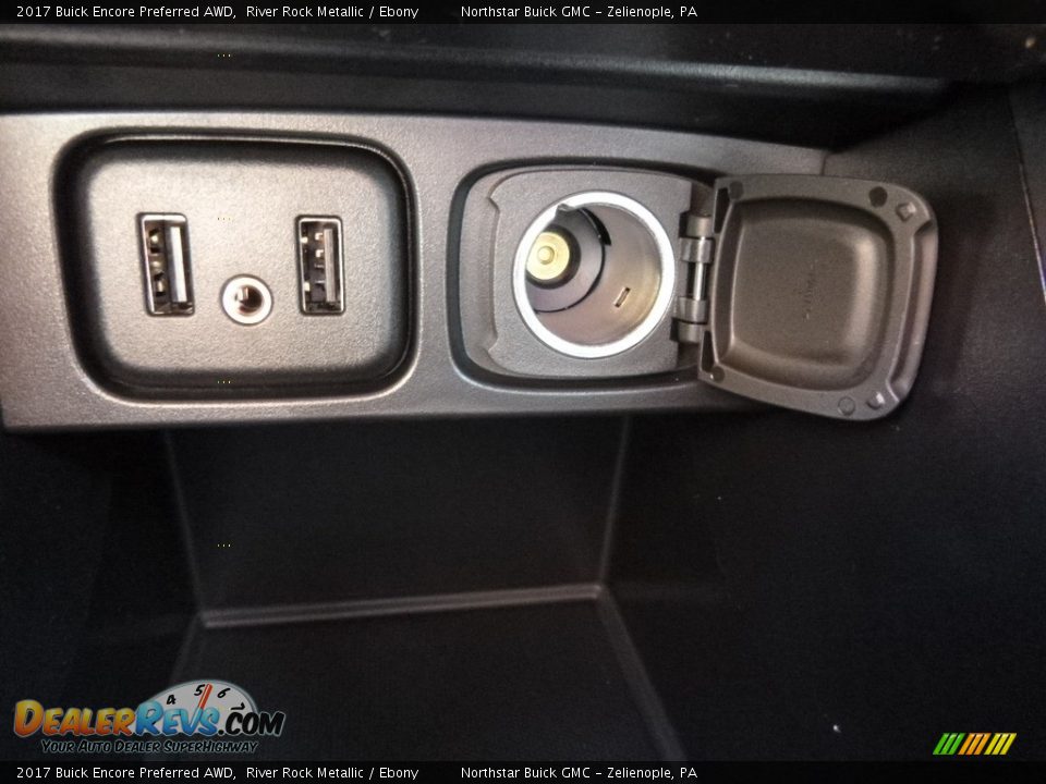 2017 Buick Encore Preferred AWD River Rock Metallic / Ebony Photo #19