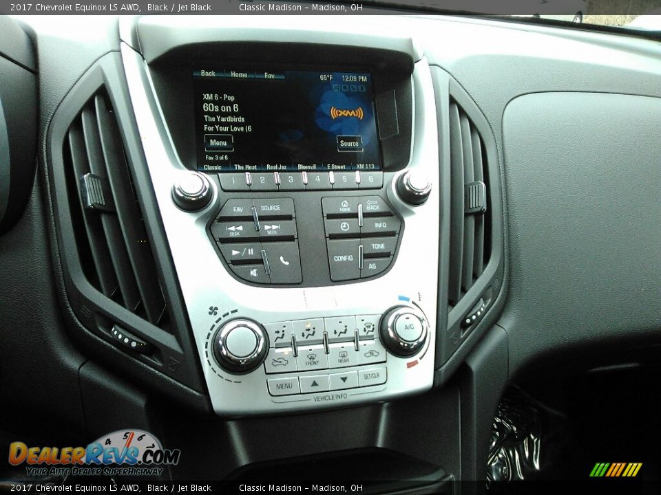 2017 Chevrolet Equinox LS AWD Black / Jet Black Photo #6