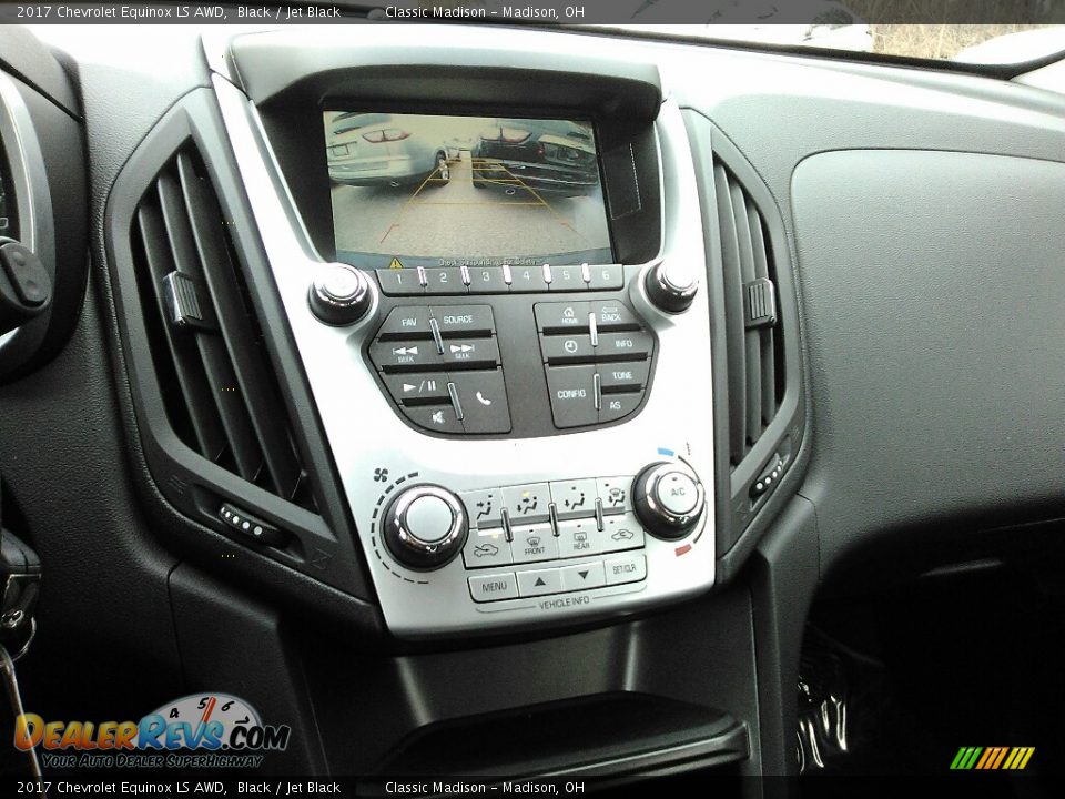 2017 Chevrolet Equinox LS AWD Black / Jet Black Photo #7