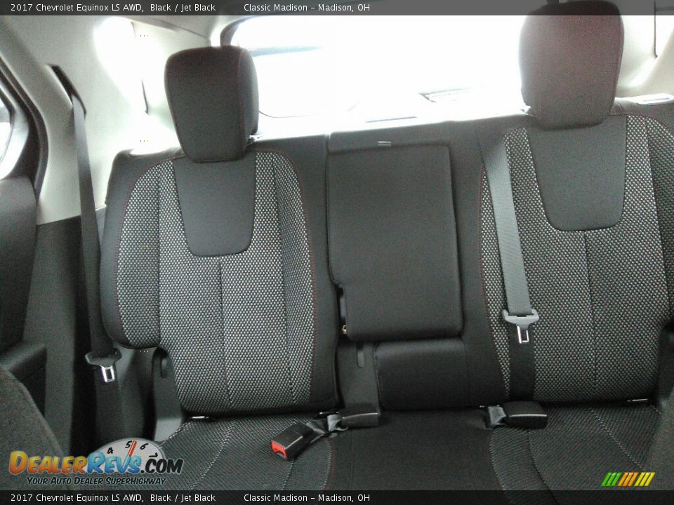 2017 Chevrolet Equinox LS AWD Black / Jet Black Photo #8