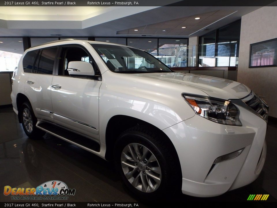 2017 Lexus GX 460 Starfire Pearl / Black Photo #1