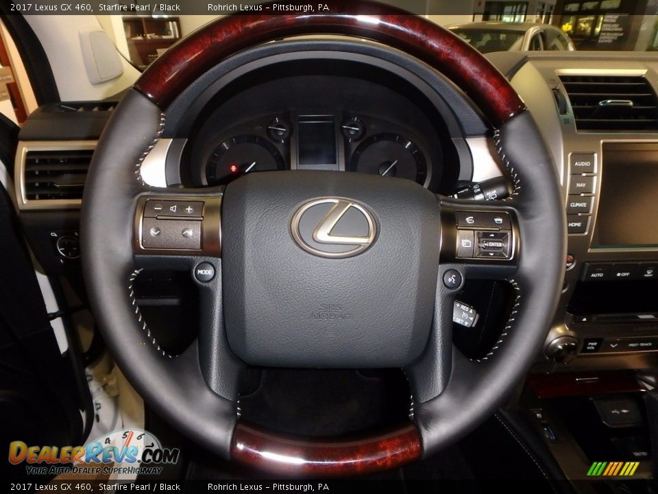 2017 Lexus GX 460 Starfire Pearl / Black Photo #13