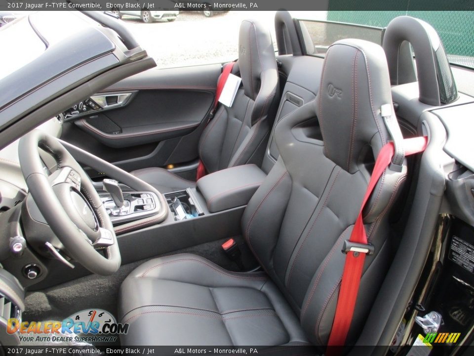 Front Seat of 2017 Jaguar F-TYPE Convertible Photo #12