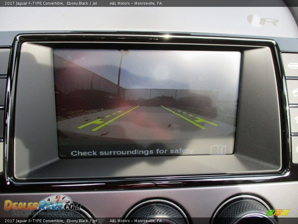 2017 Jaguar F-TYPE Convertible Ebony Black / Jet Photo #17