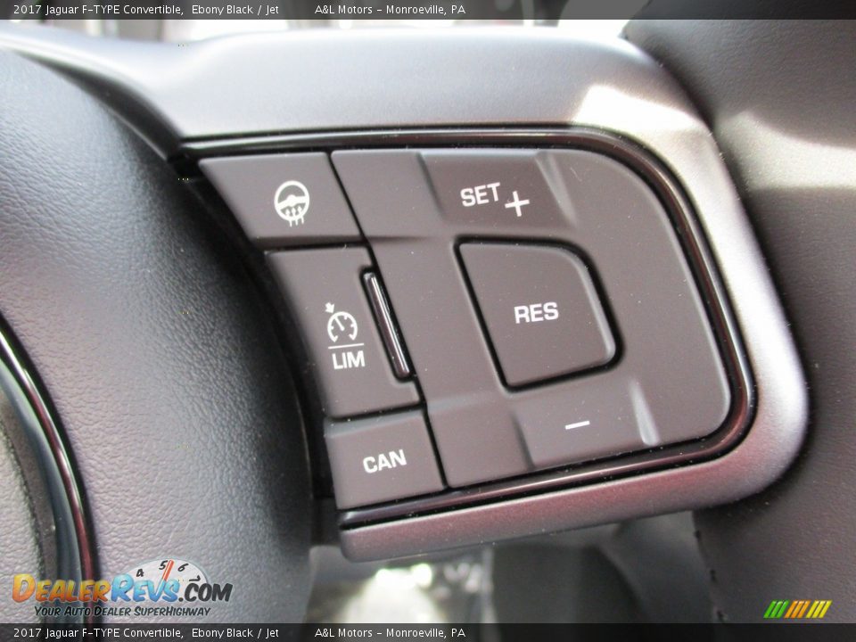 2017 Jaguar F-TYPE Convertible Ebony Black / Jet Photo #18