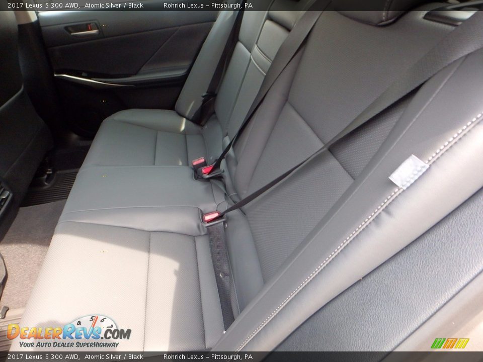 2017 Lexus IS 300 AWD Atomic Silver / Black Photo #7
