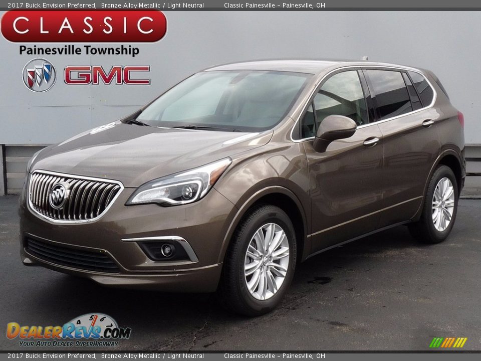 2017 Buick Envision Preferred Bronze Alloy Metallic / Light Neutral Photo #1