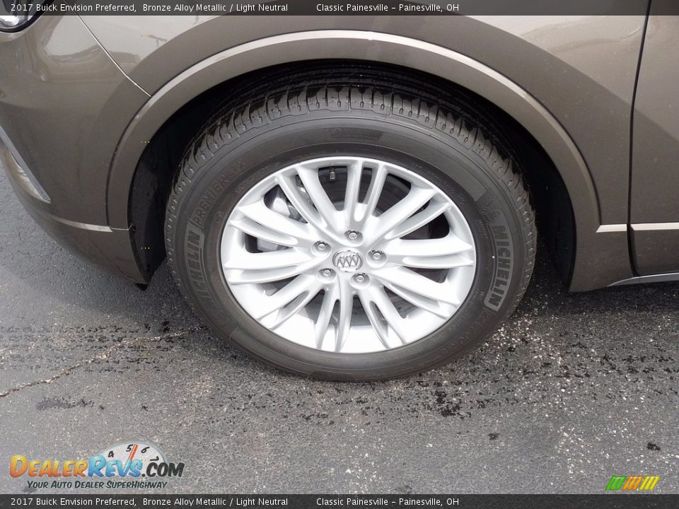2017 Buick Envision Preferred Bronze Alloy Metallic / Light Neutral Photo #5