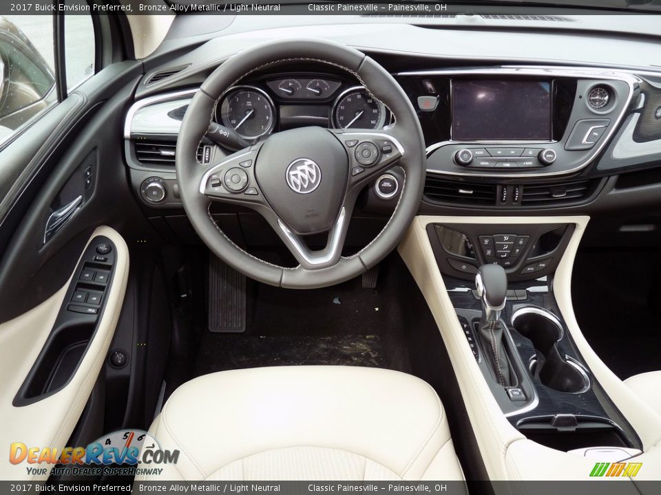 2017 Buick Envision Preferred Bronze Alloy Metallic / Light Neutral Photo #8