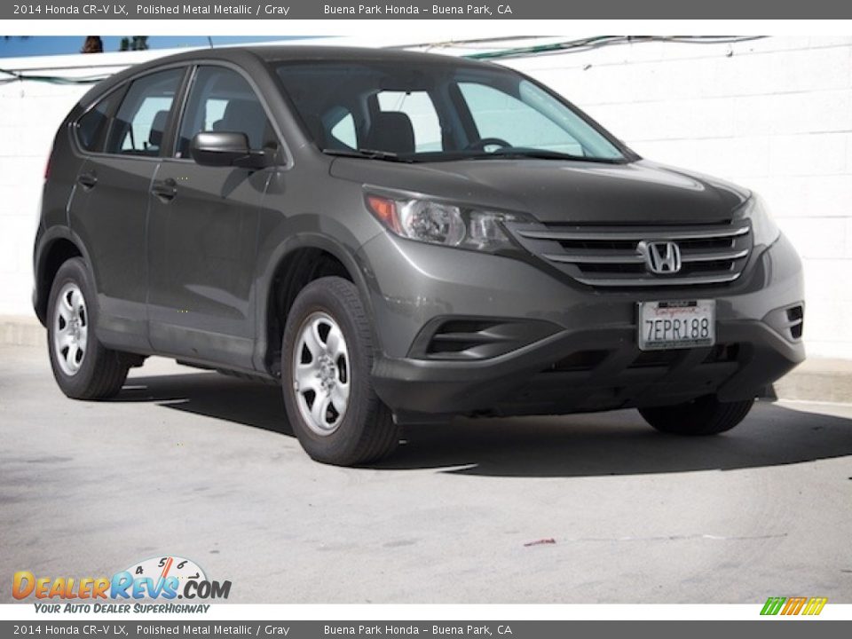 2014 Honda CR-V LX Polished Metal Metallic / Gray Photo #1