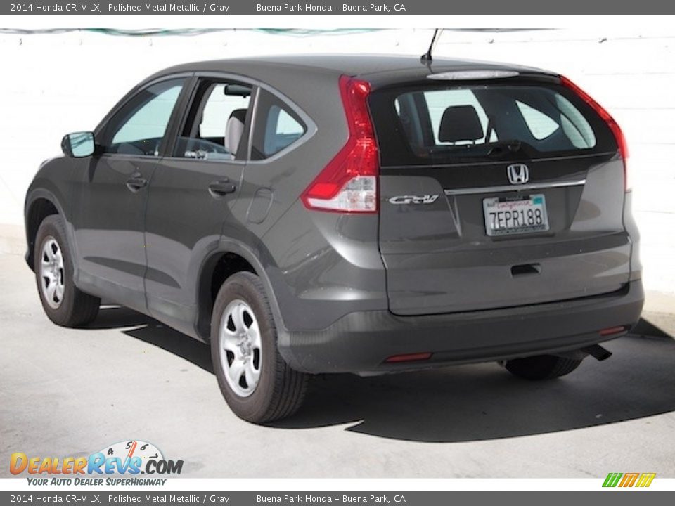 2014 Honda CR-V LX Polished Metal Metallic / Gray Photo #2