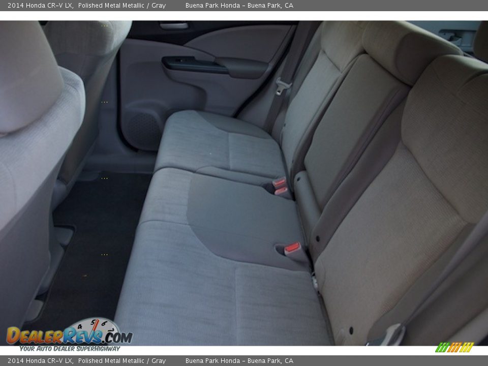 2014 Honda CR-V LX Polished Metal Metallic / Gray Photo #4