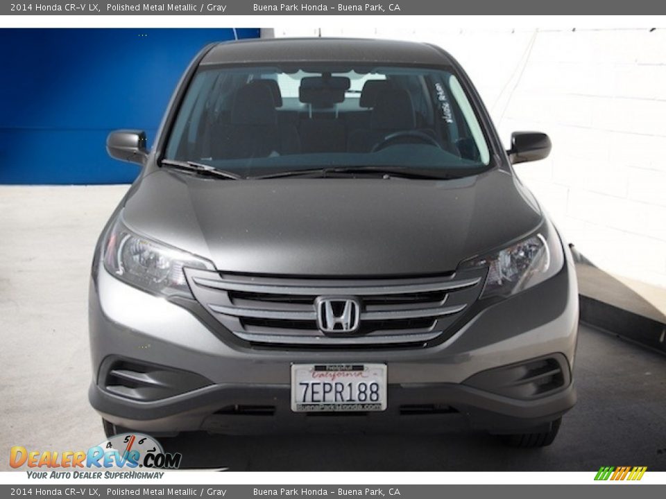 2014 Honda CR-V LX Polished Metal Metallic / Gray Photo #7