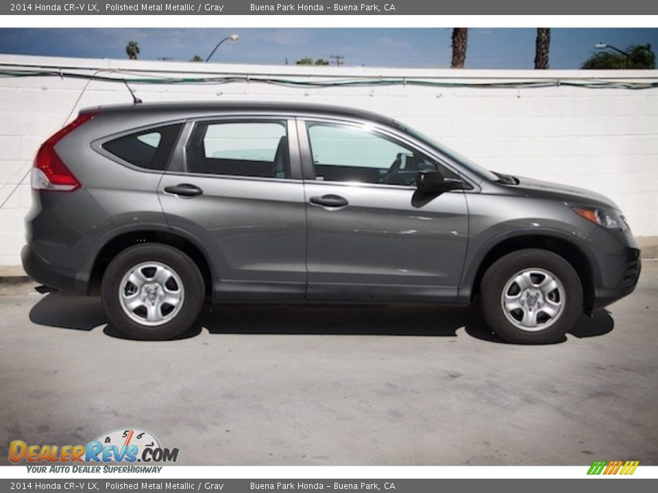 2014 Honda CR-V LX Polished Metal Metallic / Gray Photo #8