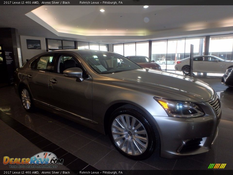 2017 Lexus LS 460 AWD Atomic Silver / Black Photo #1