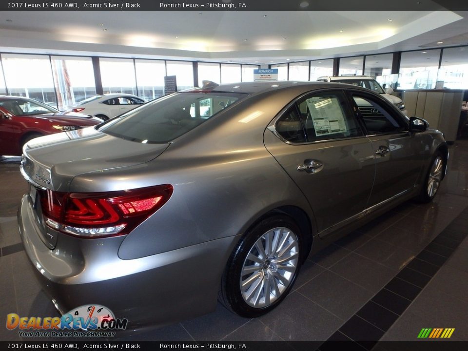 2017 Lexus LS 460 AWD Atomic Silver / Black Photo #2