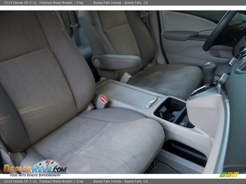 2014 Honda CR-V LX Polished Metal Metallic / Gray Photo #18