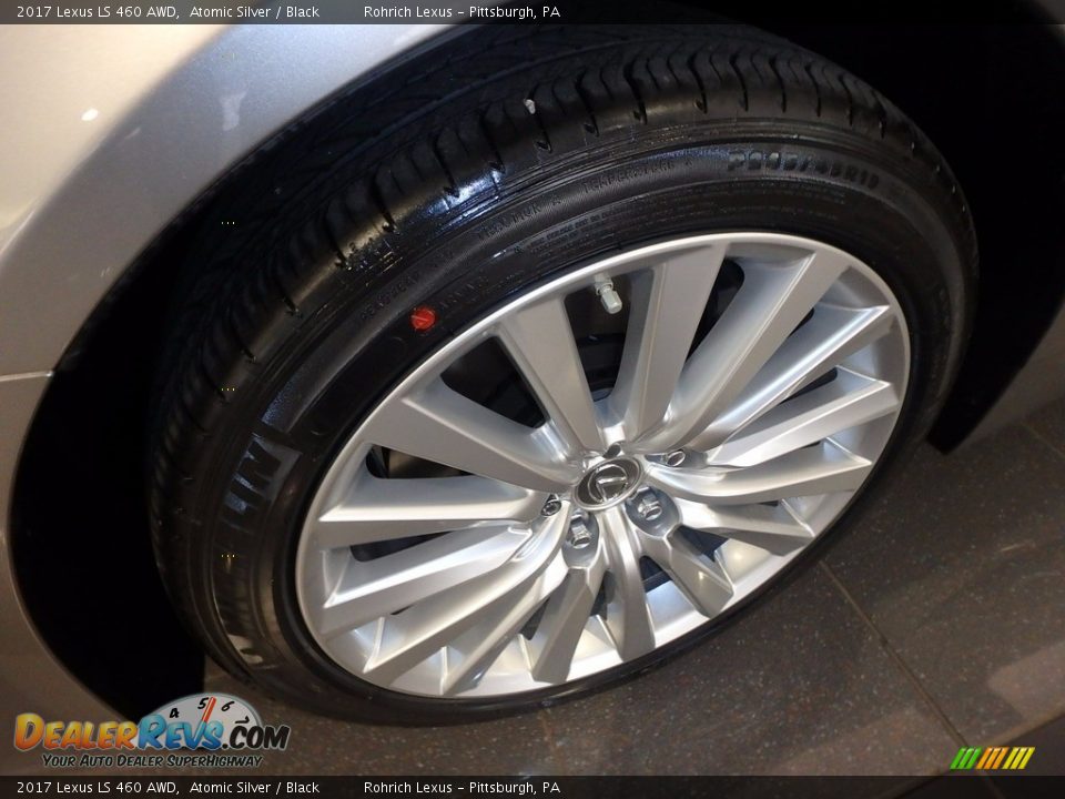 2017 Lexus LS 460 AWD Atomic Silver / Black Photo #5
