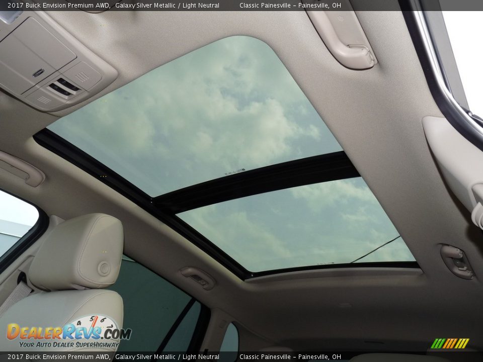 Sunroof of 2017 Buick Envision Premium AWD Photo #6