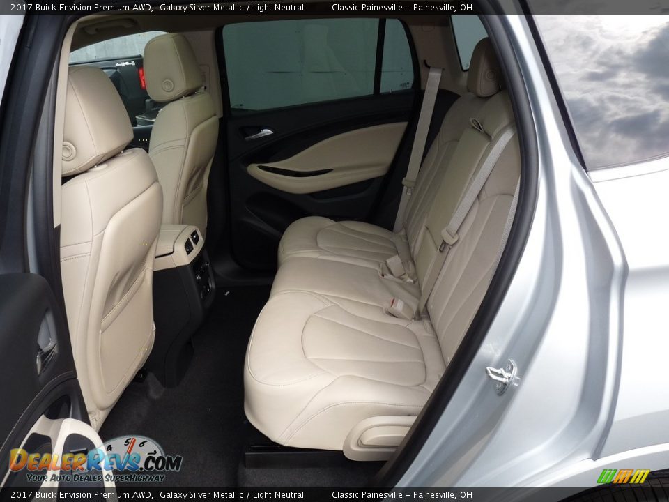 Rear Seat of 2017 Buick Envision Premium AWD Photo #8