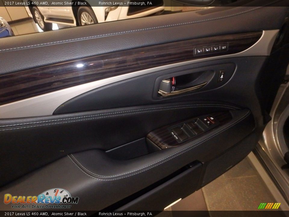 2017 Lexus LS 460 AWD Atomic Silver / Black Photo #9