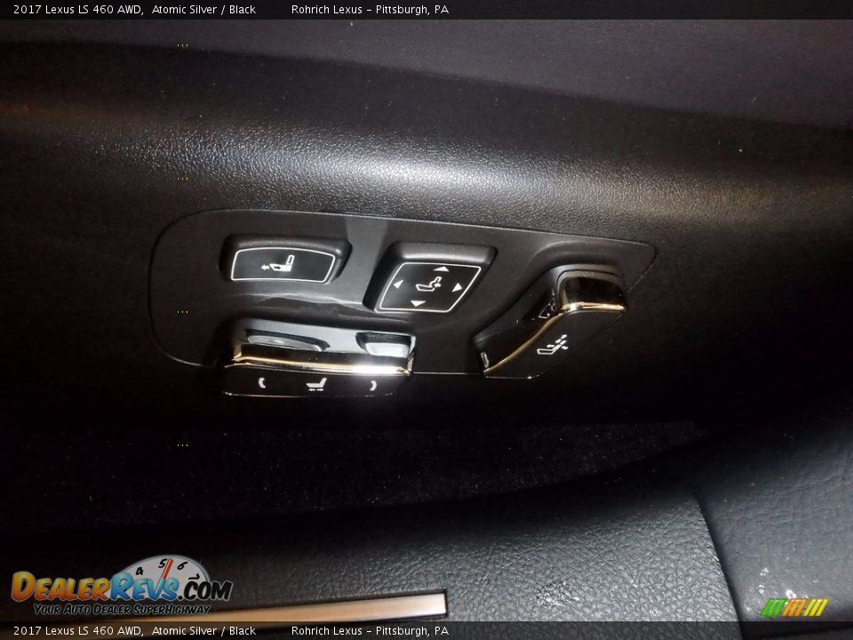 2017 Lexus LS 460 AWD Atomic Silver / Black Photo #10