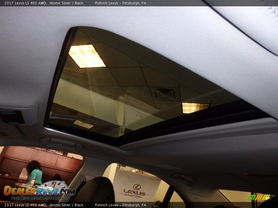 2017 Lexus LS 460 AWD Atomic Silver / Black Photo #11