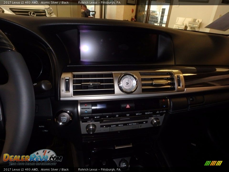 2017 Lexus LS 460 AWD Atomic Silver / Black Photo #12
