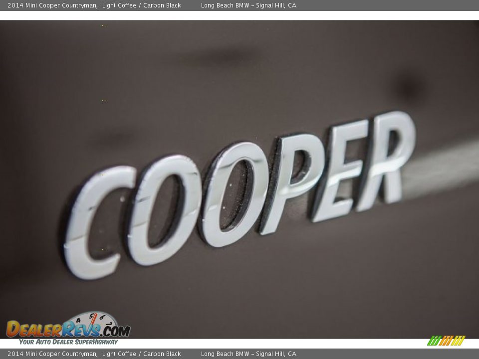 2014 Mini Cooper Countryman Light Coffee / Carbon Black Photo #7