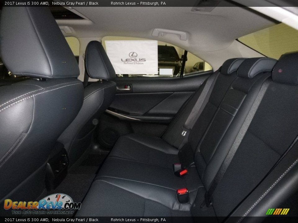 2017 Lexus IS 300 AWD Nebula Gray Pearl / Black Photo #7