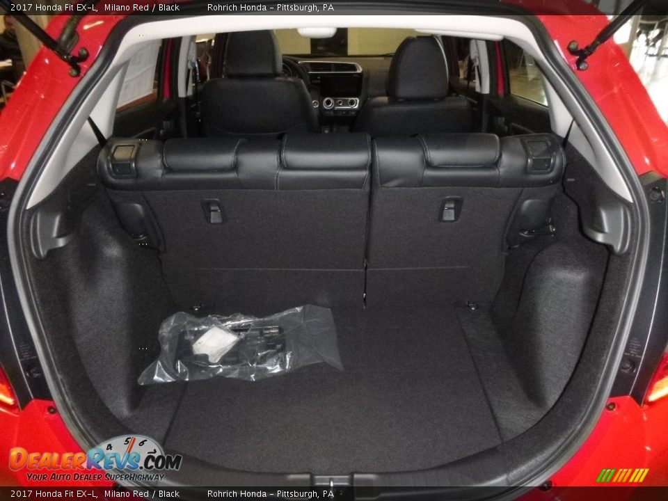 2017 Honda Fit EX-L Milano Red / Black Photo #6