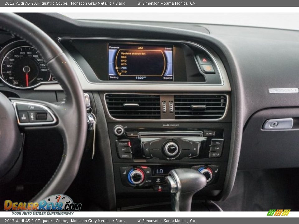 2013 Audi A5 2.0T quattro Coupe Monsoon Gray Metallic / Black Photo #5