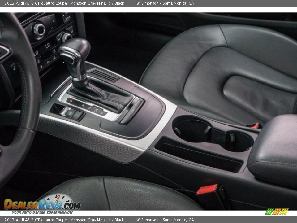 2013 Audi A5 2.0T quattro Coupe Monsoon Gray Metallic / Black Photo #18