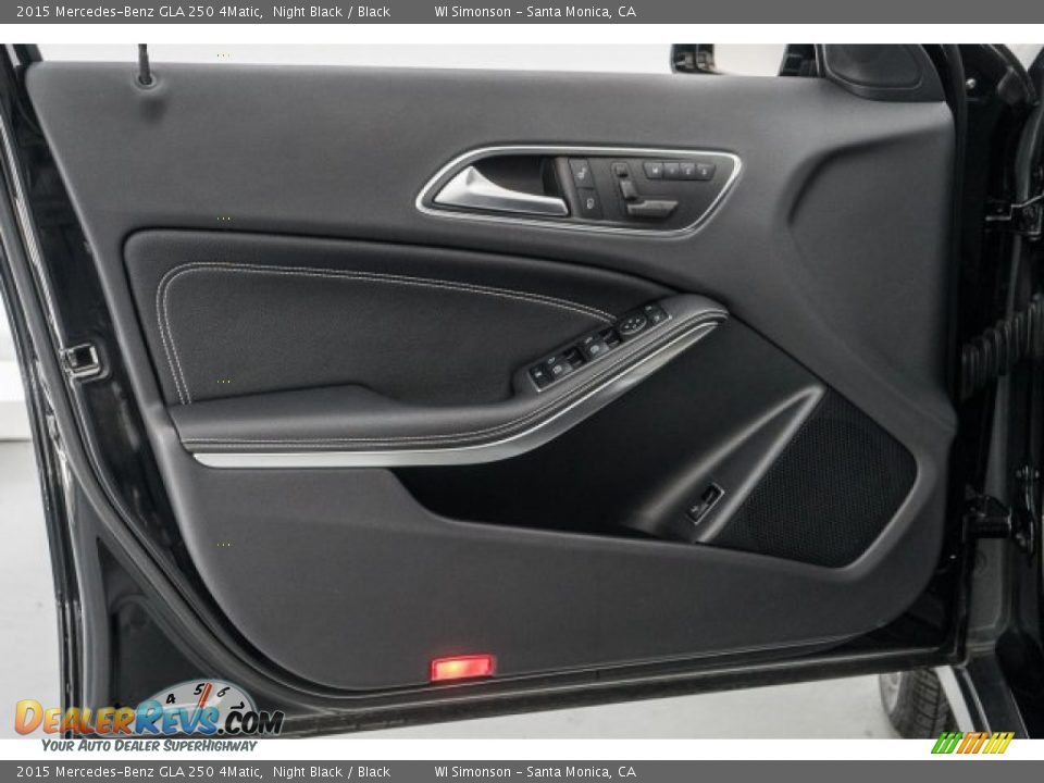 2015 Mercedes-Benz GLA 250 4Matic Night Black / Black Photo #22
