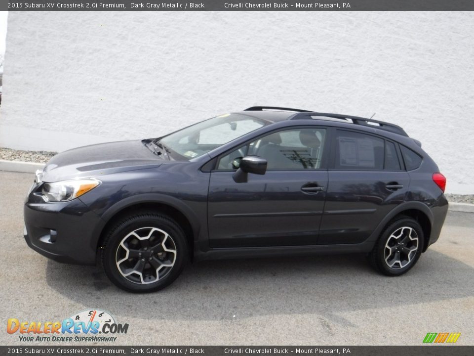 2015 Subaru XV Crosstrek 2.0i Premium Dark Gray Metallic / Black Photo #2