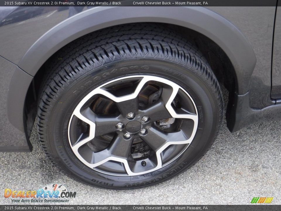 2015 Subaru XV Crosstrek 2.0i Premium Dark Gray Metallic / Black Photo #3