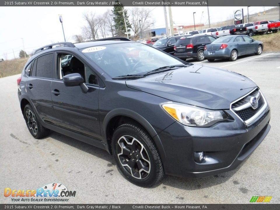 2015 Subaru XV Crosstrek 2.0i Premium Dark Gray Metallic / Black Photo #5
